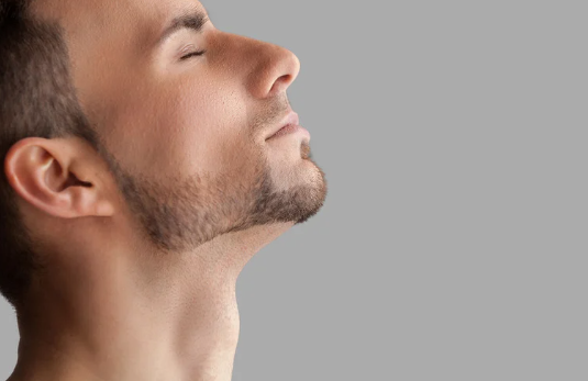 髭　ワックス脱毛